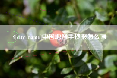 仁怀中国地图手抄报怎么画
