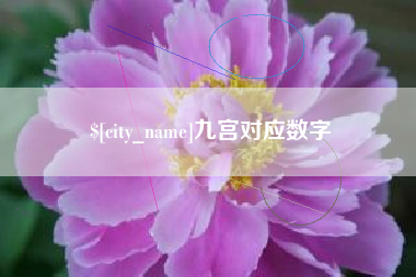 仁怀九宫对应数字