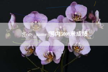 仁怀国内5000米成绩