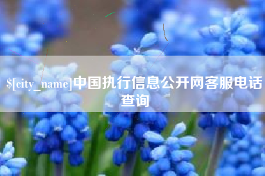 仁怀中国执行信息公开网客服电话查询
