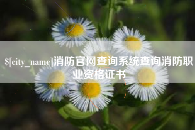 仁怀消防官网查询系统查询消防职业资格证书