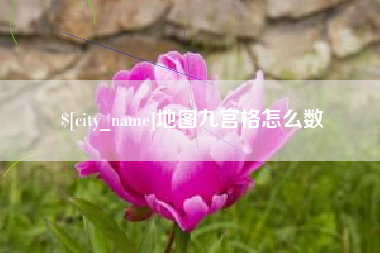 仁怀地图九宫格怎么数