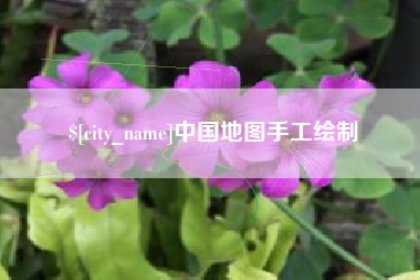 仁怀中国地图手工绘制