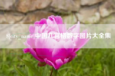 仁怀中国九宫格数字图片大全集