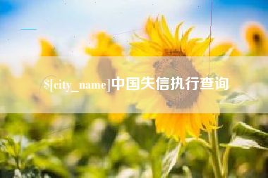 仁怀中国失信执行查询