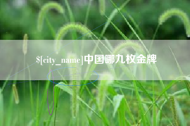 仁怀中国哪九枚金牌