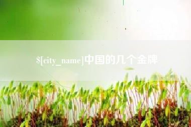 仁怀中国的几个金牌